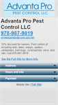 Mobile Screenshot of advantapropestcontrol.com